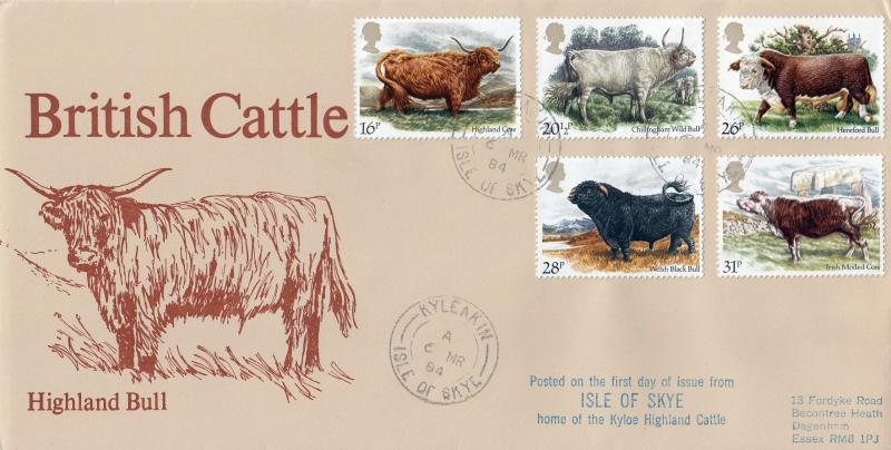 1984 (03) Cattle - Highland Bull Cover - Kyleakin CDS