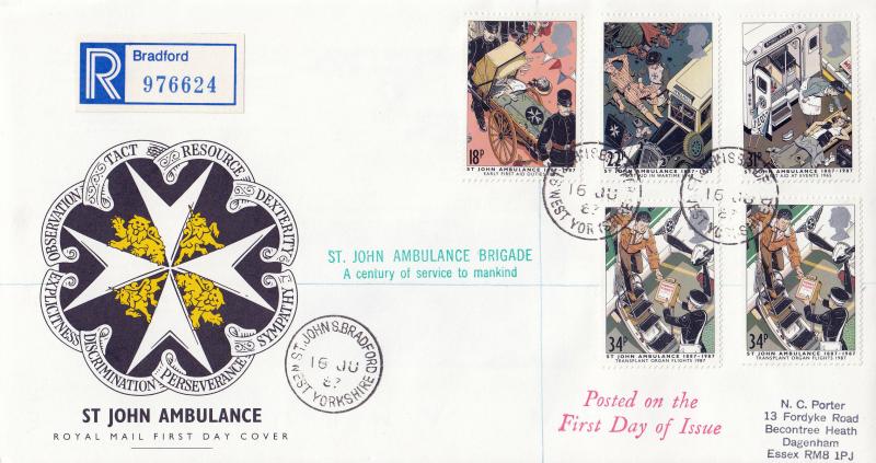 1987 (06) St John Ambulance - RM - St Johns, Bradford CDS
