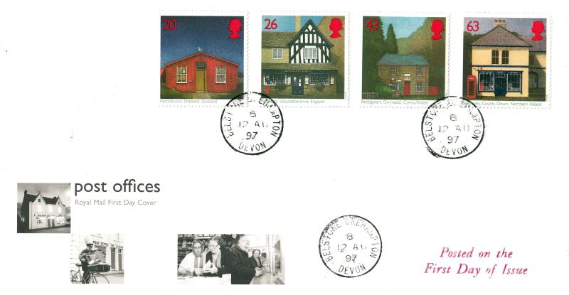 1997 (08) Sub Post Offices - RM - Belstone CDS