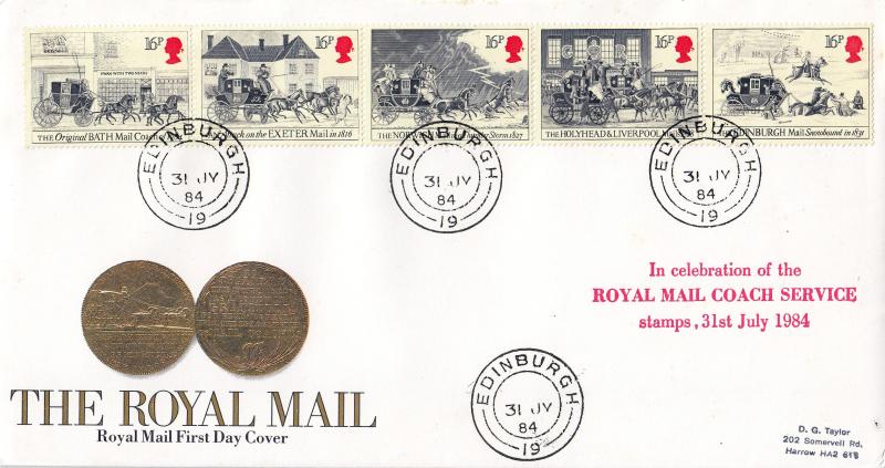 1984 (07) Royal Mail - RM - Edinburgh CDS