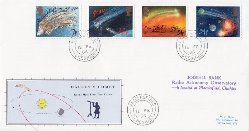 1986 (02) Halley's Comet - RM - Macclesfield CDS
