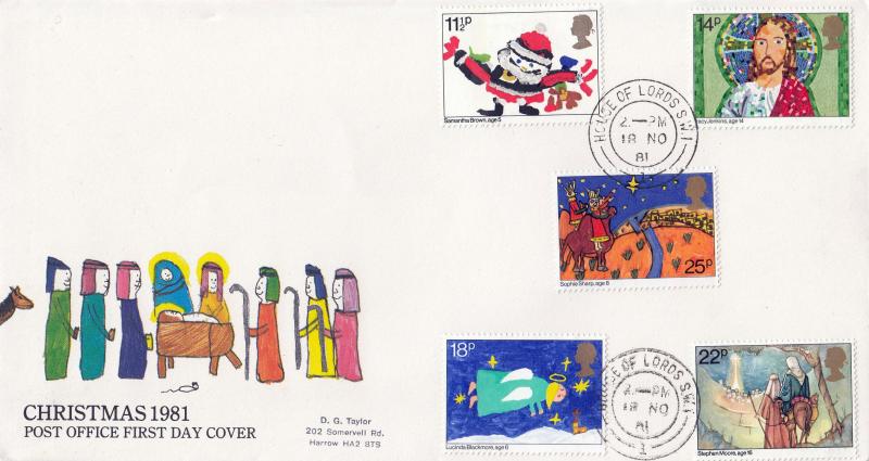1981 (11) Christmas - PO - House of Lords CDS