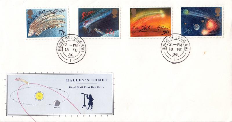 1986 (02) Halley's Comet - RM - House of Lords CDS