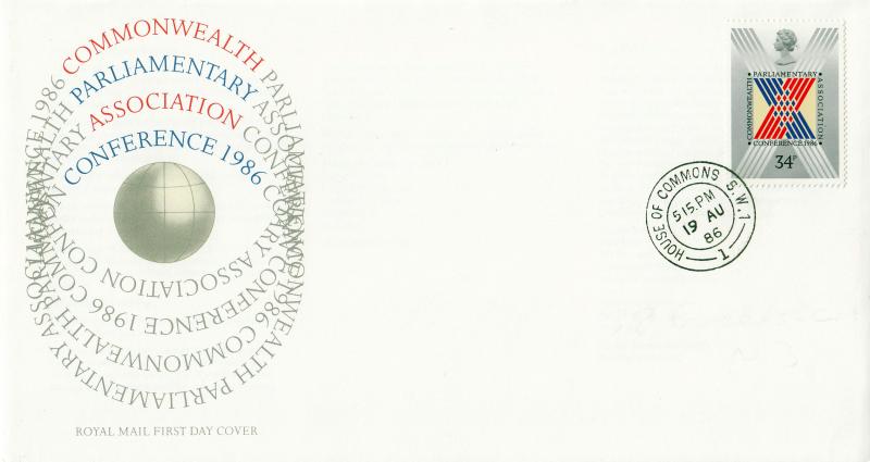 1986 (08) Parliamentary Conference - RM - House of Commons CDS
