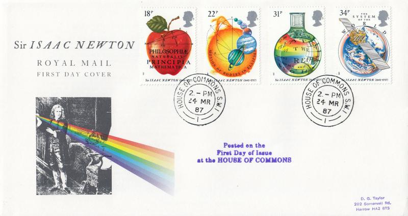 1987 (03) Isaac Newton - RM - House of Commons CDS