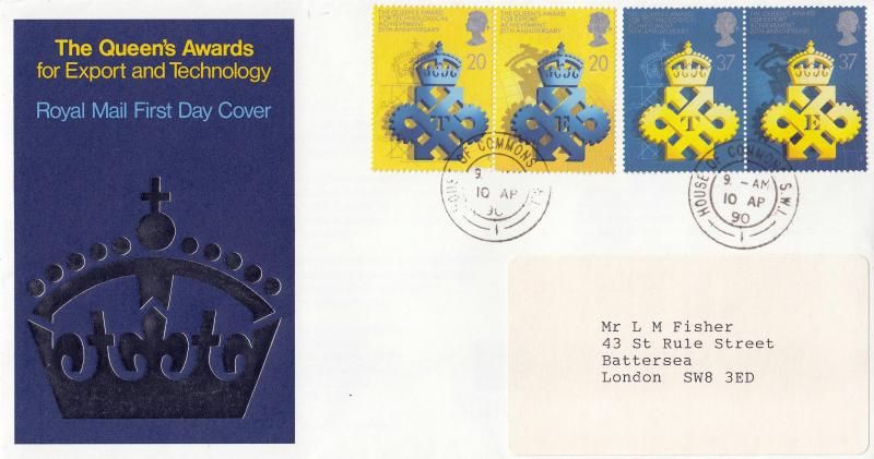 1990 (04) Queen's Awards - RM - House of Commons CDS