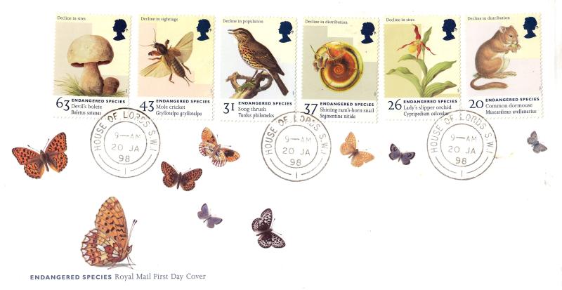 1998 (01) Endangered Species - RM - House of Lords CDS