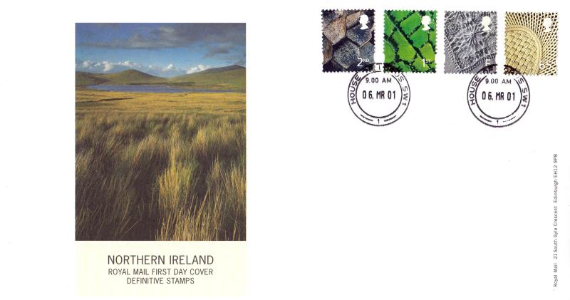2001 (03) Northern Ireland Pictorial Regionals - RM - House of Lords CDS