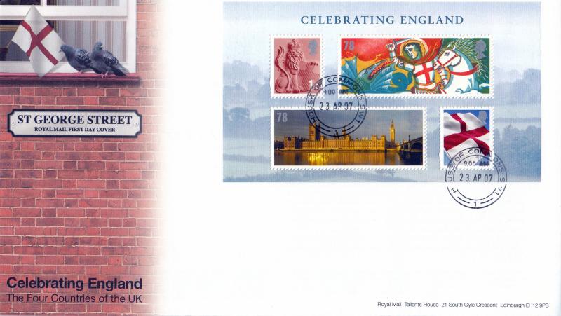 2007 (04) England M/S - RM - House of Commons CDS