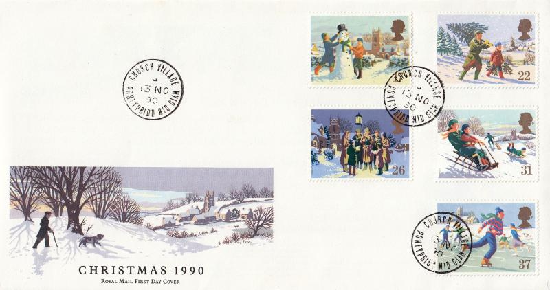 1990 (11) Christmas - RM - Church Village CDS