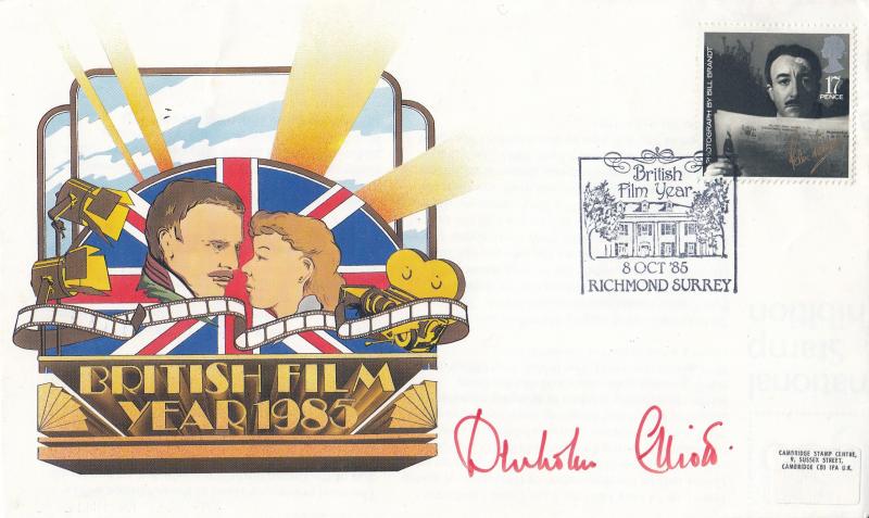 1985 (10) Films - Cambridge 'Film Year' Special - 17p - Richmond H/S - Signed by the late Denham Elliott