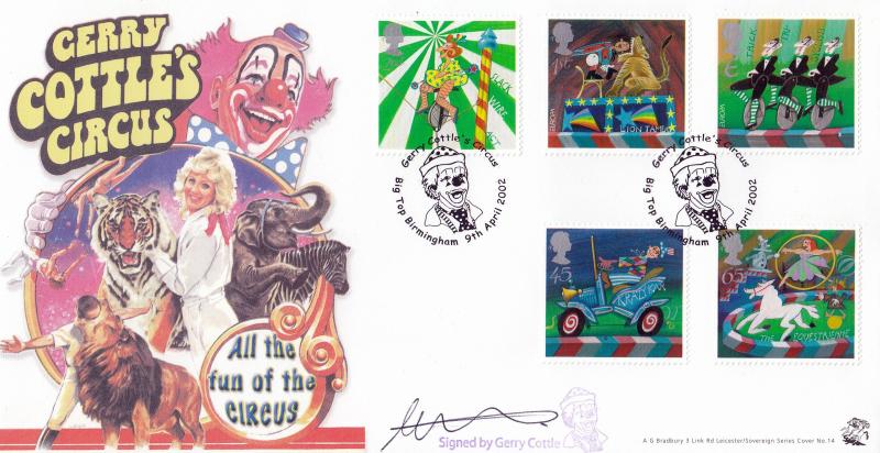 2002 (04) Circus - Bradbury Sovereign 14 Official - Signed by Gerry Cottle