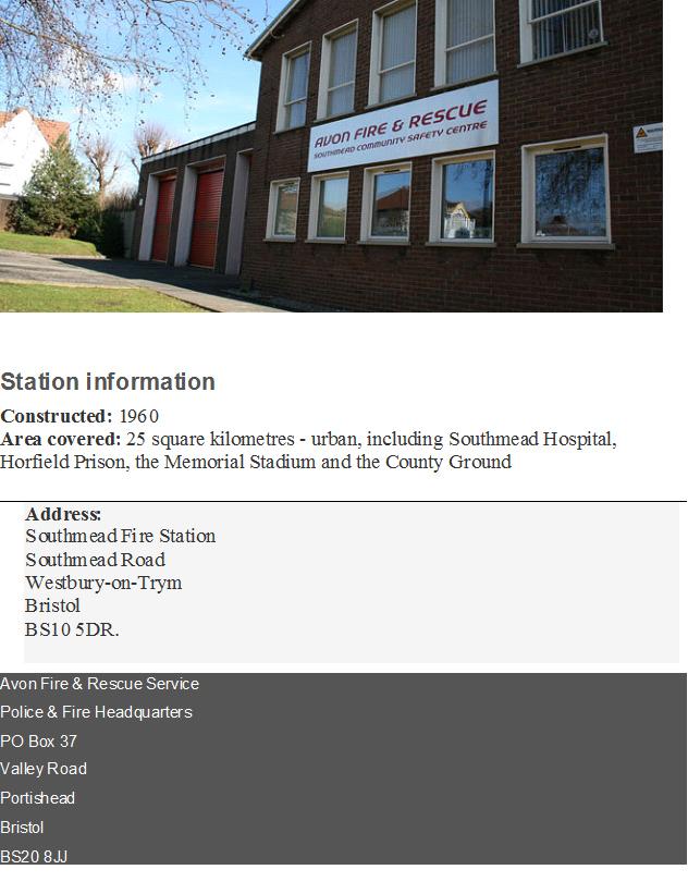 1974 (04) Fire Services - Stuart - Avon County Fire Brigade H/S - With Southmead Fire Station Cachet