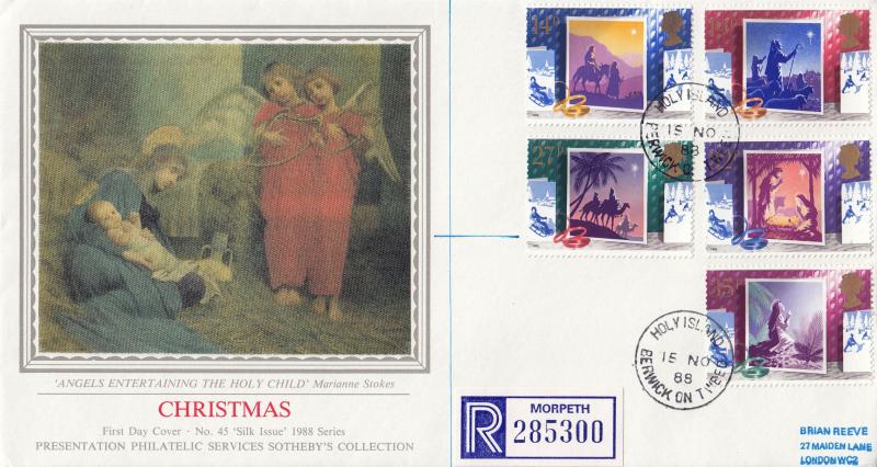 1988 (11) Christmas - PPS Silk - Holy Island CDS