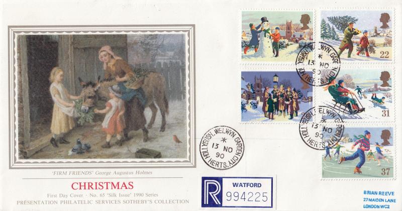 1990 (11) Christmas - PPS Silk - Hollybush CDS