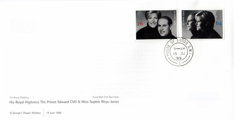 1999 (06) Wedding - RM - House of Lords CDS