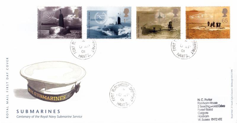 2001 (04) Submarines - RM - Fort Blockhouse CDS