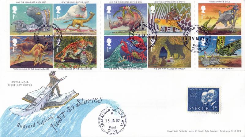 2002 (01) Rudyard Kipling - RM - Trafalgar Square CDS