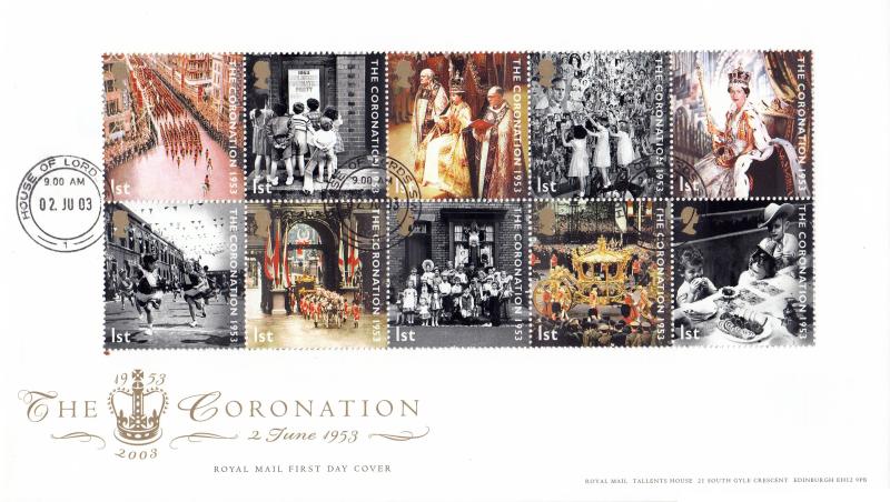 2003 (06) Coronation - RM - House of Lords CDS