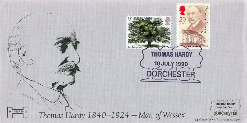 1990 (07) Thomas Hardy - Havering 'Man of Wessex' Official