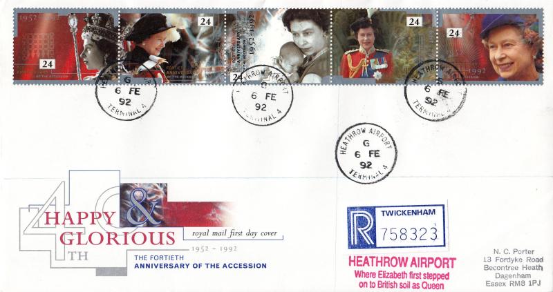 1992 (02) Accession - RM - Heathrow Airport Terminal 4 CDS