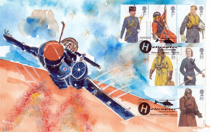 2008 (09) RAF Uniforms - Hand Painted Privately Produced 'Nirlay Kundu' Special - Helicopter Museum H/S