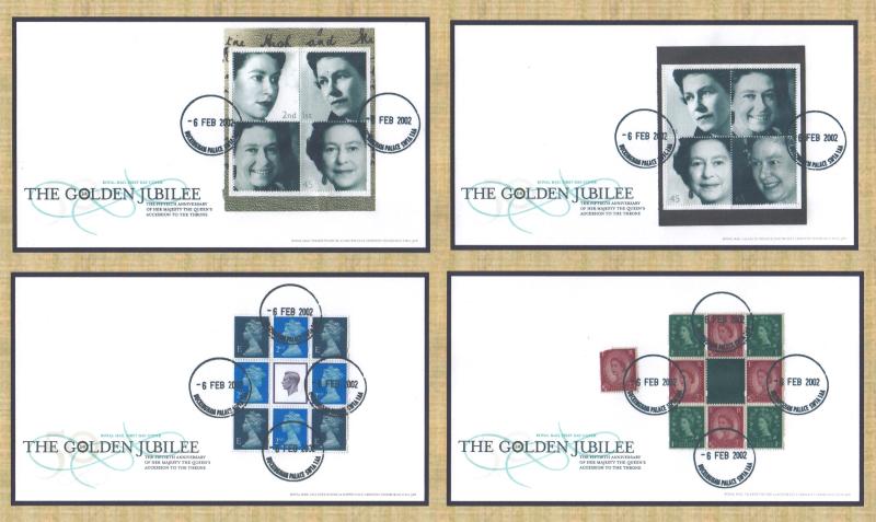 2002 (02) Golden Jubilee (PSB) - RM - Buckingham Palace CDS