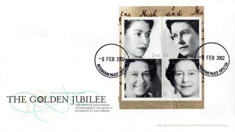 2002 (02) Golden Jubilee (PSB) - RM - Buckingham Palace CDS