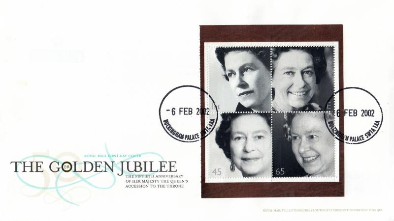 2002 (02) Golden Jubilee (PSB) - RM - Buckingham Palace CDS