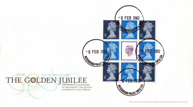 2002 (02) Golden Jubilee (PSB) - RM - Buckingham Palace CDS