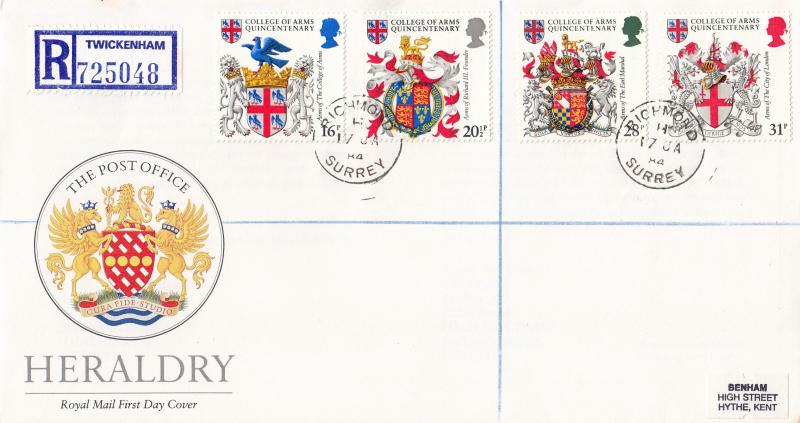 1984 (01) Heraldry - RM - Richmond CDS
