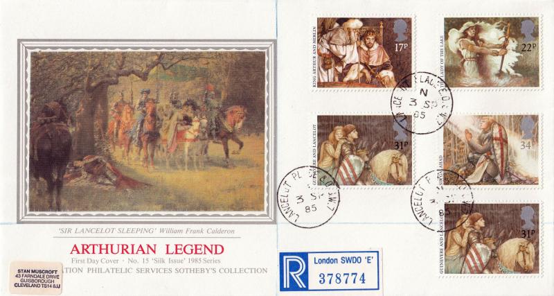 1985 (09) King Arthur - PPS Silk - Lancelot Place CDS