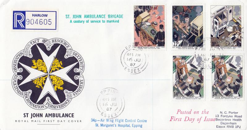 1987 (06) St John Ambulance - RM - Epping CDS