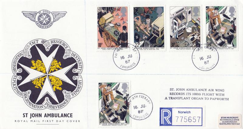 1987 (06) St John Ambulance - RM - Papworth Everard CDS