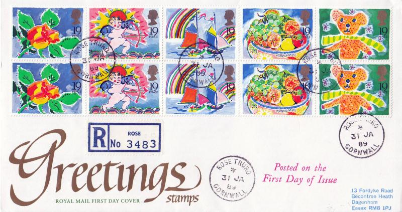 1989 (01) Greetings - RM - Rose, Truro CDS