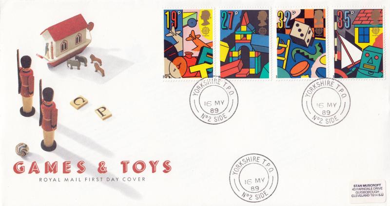 1989 (05) Games & Toys - RM - Yorkshire TPO No 2 Side CDS