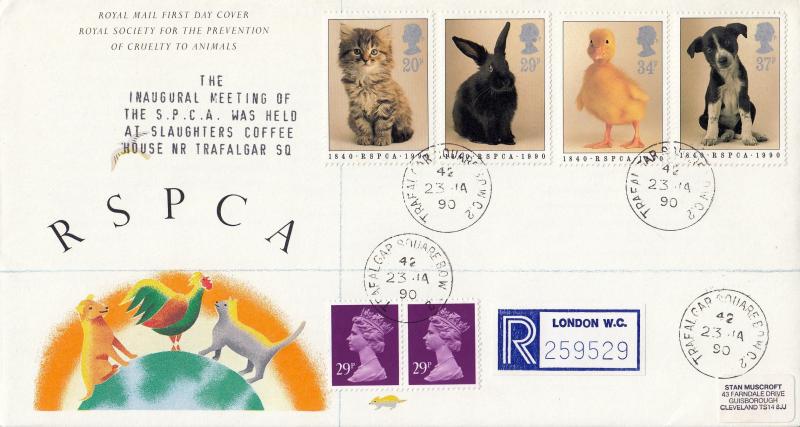 1990 (01) RSPCA - RM - Trafalgar Square CDS