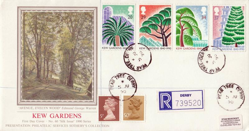 1990 (06) Kew Gardens - PPS Silk - Pear Tree CDS
