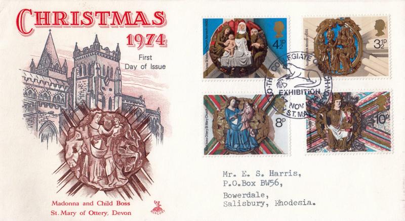 1974 (11) Christmas - Mercury - The Collegiate Exhibition H/S