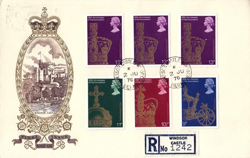 1978 (06) Coronation - Philart - Windsor Castle CDS (Coronation Day)