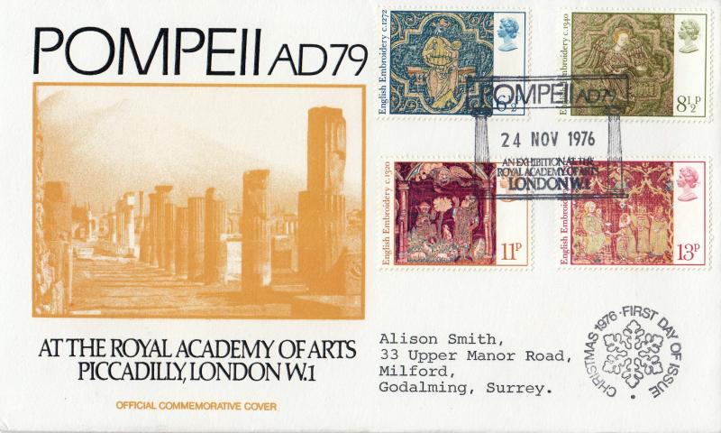 1976 (11) Christmas - Pompeii Exhibition Official