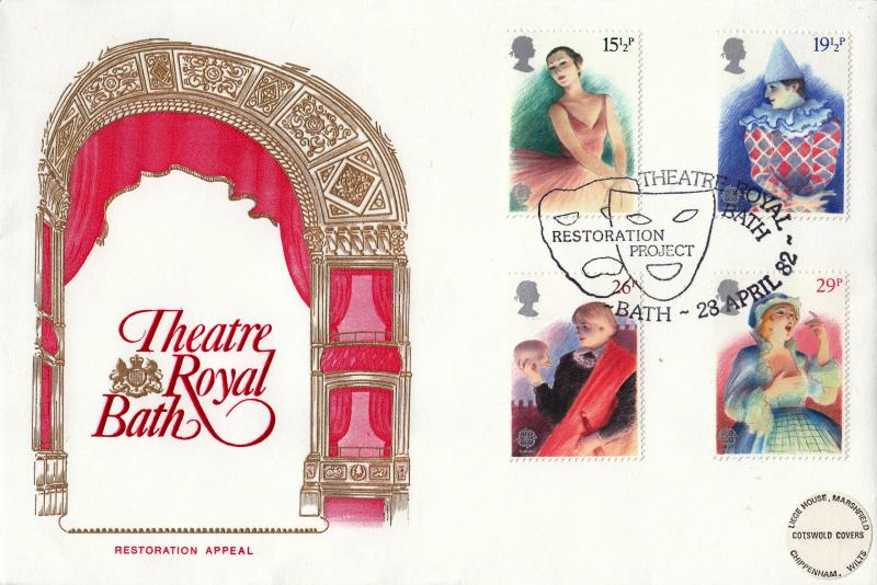 1982 (04) Theatre - Cotswold 'Theatre Royal Bath Restoration Project' Official