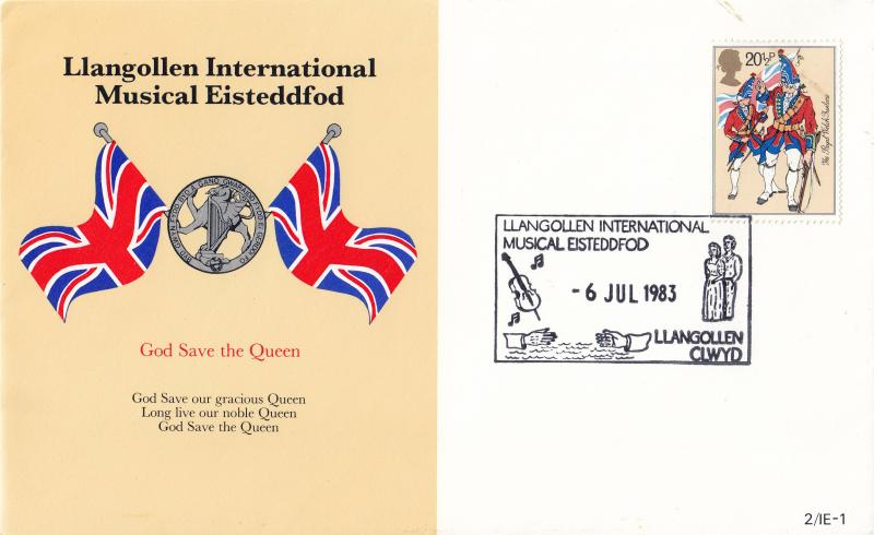 1983 (07) British Army - Llangollen International Eisteddfod Official (Union Jack Flags Version)