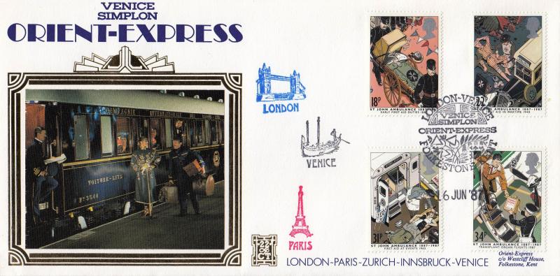 1987 (06) St John Ambulance - Benham Venice Simplon Orient-Express (VSOP) SG 3 Official