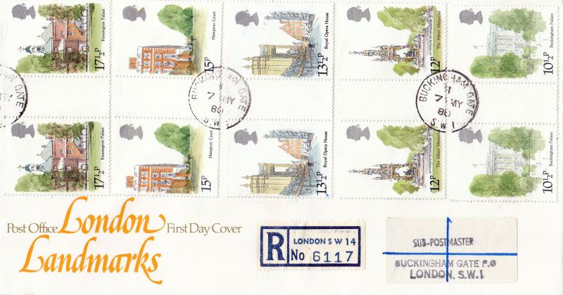 1980 (05) Landmarks - PO - Buckingham Gate CDS