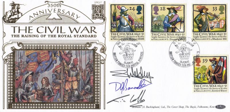 1992 (06) Civil War - Benham SPG 17 '101 Squadron' Special  - Signed by Three Crew Members