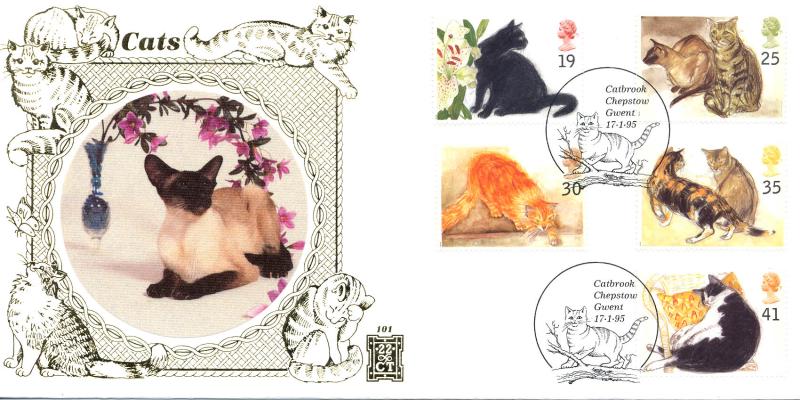 1995 (01) Cats - Benham Gold (500) ALTERNATIVE 'Catbrook' Official