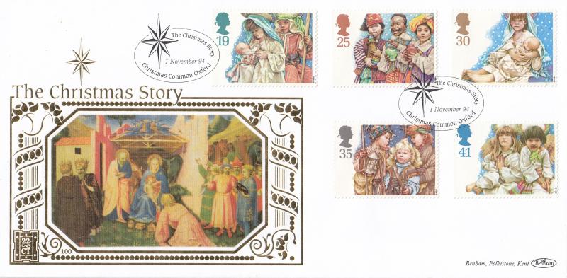 1994 (11) Christmas - Benham Gold (500) Official