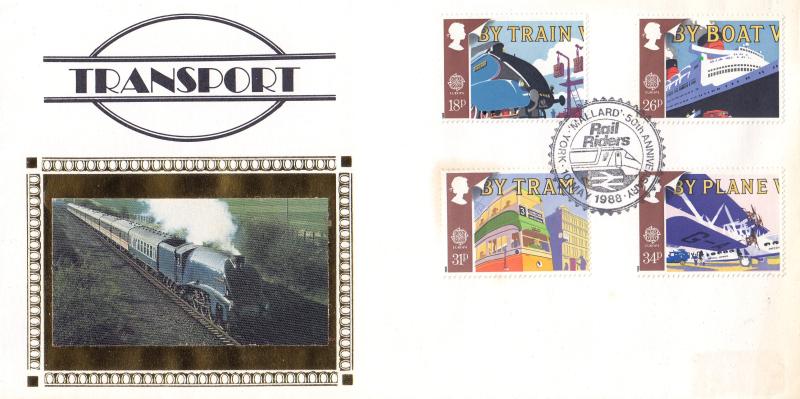 1988 (05) Transport - Benham 'Star' Cover - Mallard Rail Riders, York H/S