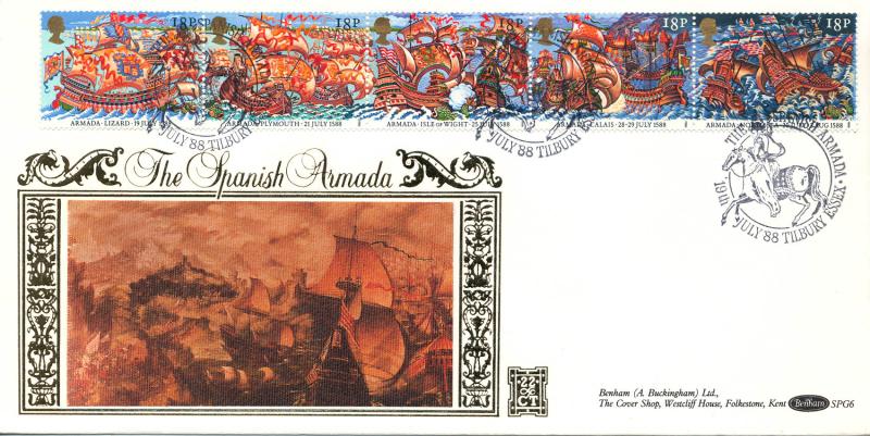 1988 (07) Armada - Benham SPG 6 'Tilbuty' (Queen on Horse) Official